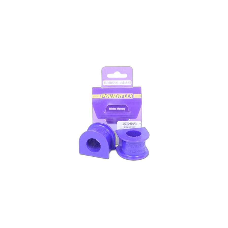 Powerflex PFF63-404-25 Rover MG Front Anti Roll Bar Mounts 25mm (Inc. 75 V8, 200, ZT 260, ZR) | Duco Car Parts UK Car Parts
