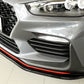 Rieger 00088163 Hyundai Front Splitter (i30 N-Performance & i30 N) - Glossy Black