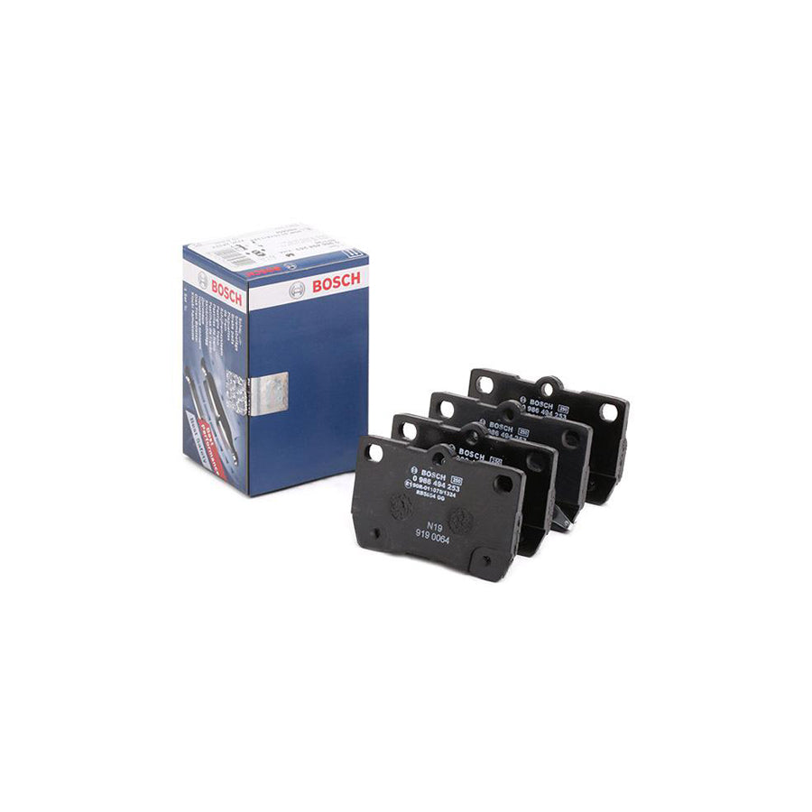 Bosch 0986494253 Brake Pad Set With Acoustic Wear Warning