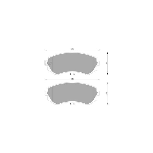 Bosch 0986Ab9031 Brake Pad Set With Acoustic Wear Warning BP9031N