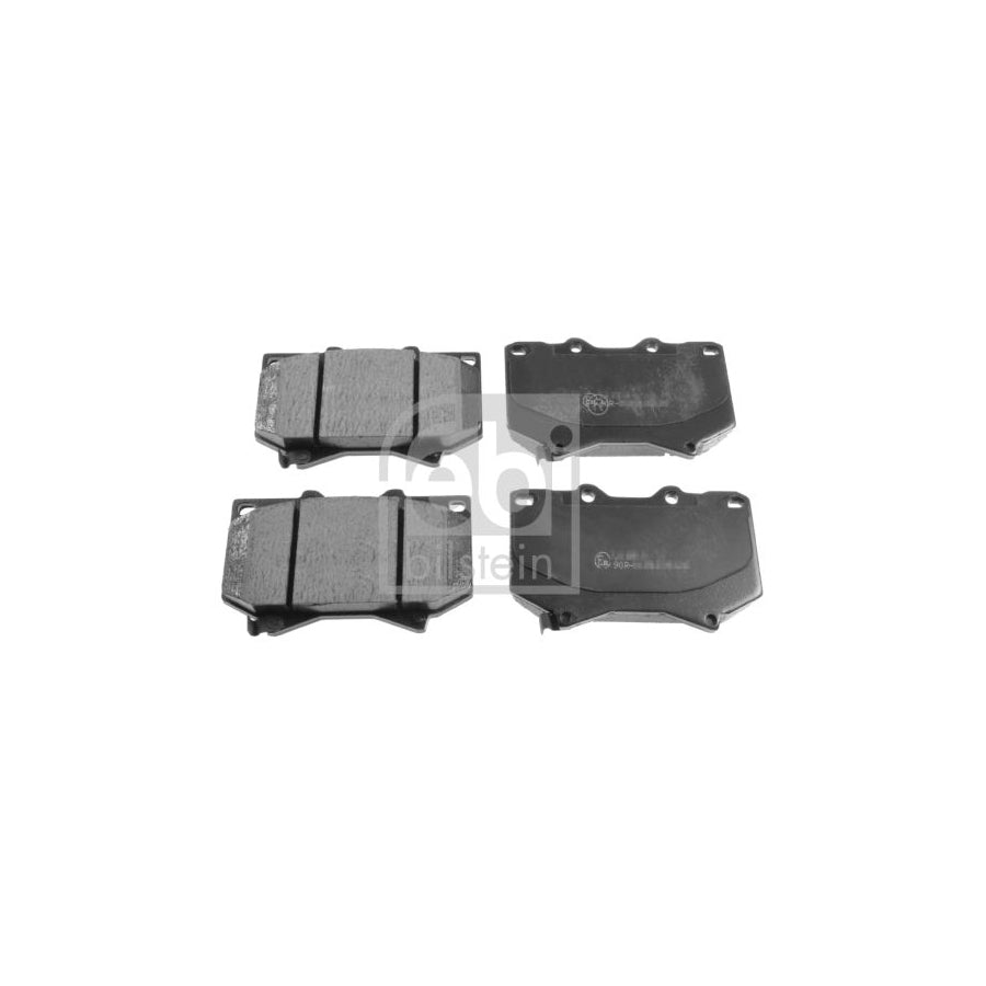 Febi Bilstein 170667 Brake Pad Set Front Axle With Acoustic Wear Warning