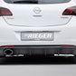 Rieger 00099861 Opel Astra J Rear Diffuser for Sport Tailpipe Left - Carbon-Look