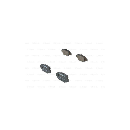 Bosch 0986424800 Brake Pad Set For Nissan Micra Ii Hatchback K11 With Anti Squeak Plate With Mounting Manual BP941