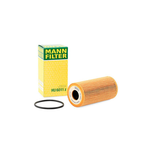 MANN-FILTER HU 6011 z Oil Filter with seal, Filter Insert