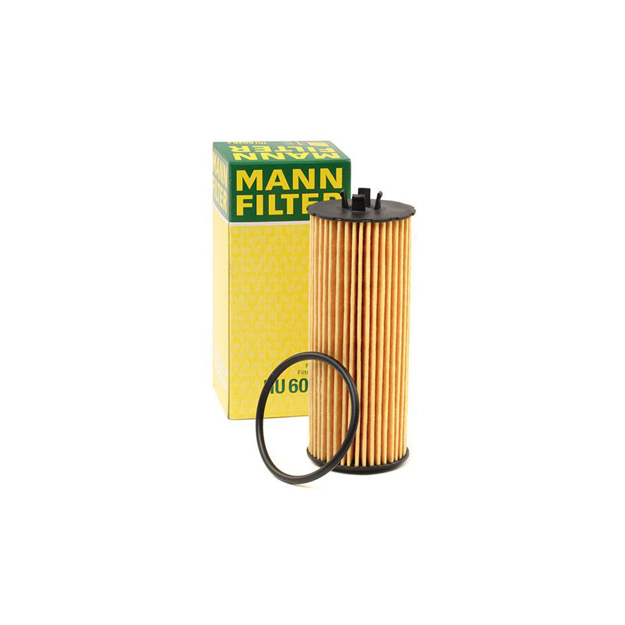 MANN-FILTER HU 6009 z Oil Filter with seal, Filter Insert