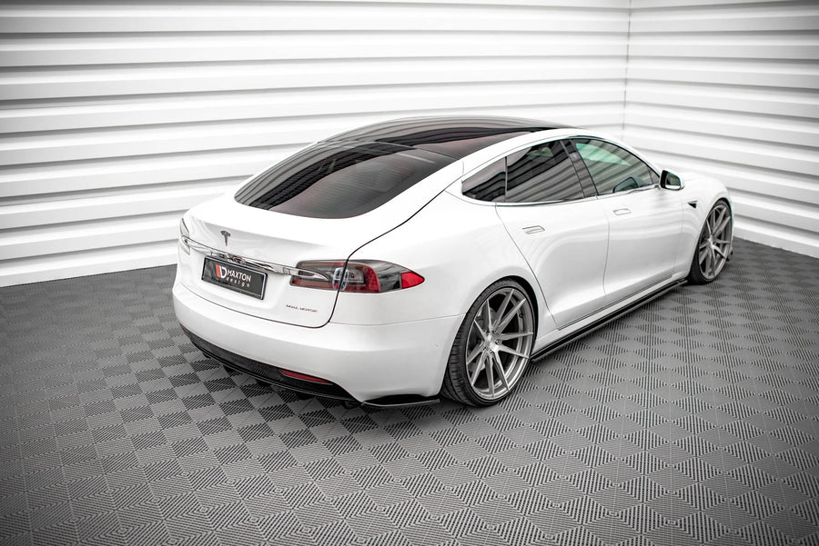Maxton Design Tesla Model S (Facelift) Rear Side Splitters