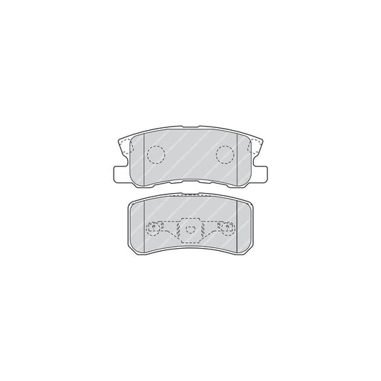 Ferodo Premier Fdb1604 Brake Pad Set Prepared For Wear Indicator With Piston Clip Without Accessories