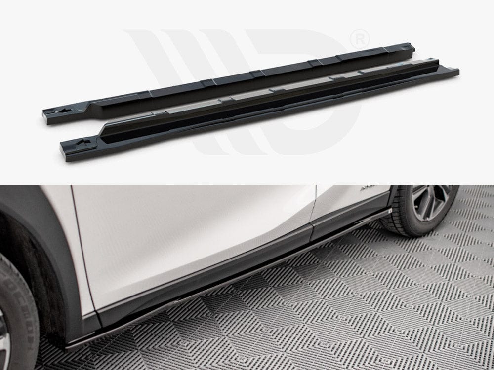 Maxton Design LE-UX-1-SD1T Side Skirts Diffusers Lexus Ux MK1 (2018-) | Duco Car Parts UK Car Parts