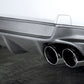 Rieger 00099860 BMW 3 Series E92 E93 Rear Diffuser for Twin Tailpipe Left & Right - Carbon-Look