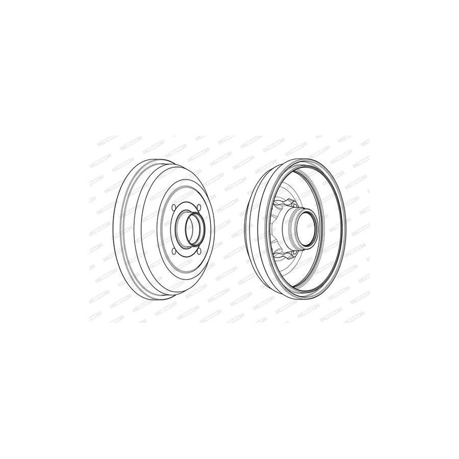 Ferodo Fsl719 Brake Pad Set Fuse Technology Incl Wear Warning Contact