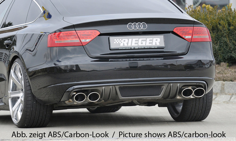 Rieger 00055438 Audi B8 B81 A5 Rear Diffuser