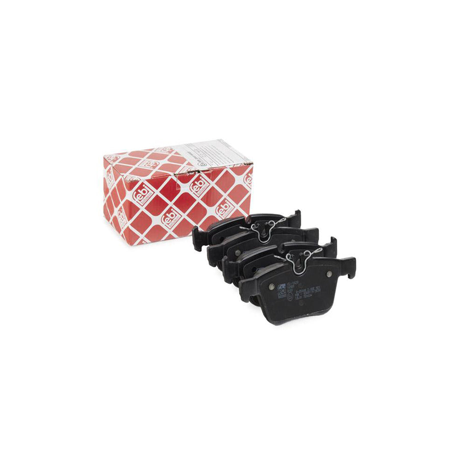 Febi Bilstein 16989 Brake Pad Set Suitable For Mercedes Benz C Class Rear Axle