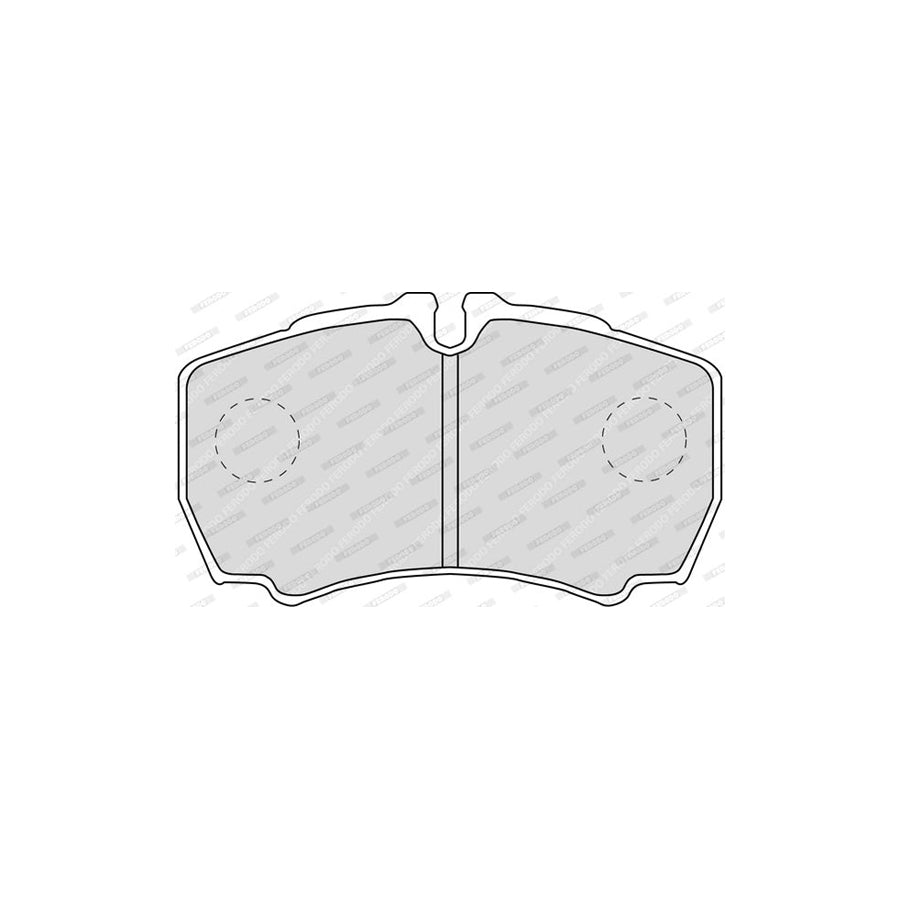 Ferodo Premier Eco Friction Fvr1405 Brake Pad Set Prepared For Wear Indicator With Accessories