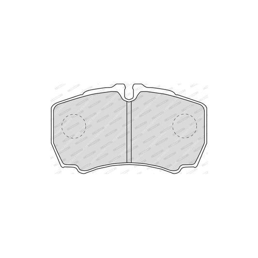 Ferodo Premier Eco Friction Fvr1405 Brake Pad Set Prepared For Wear Indicator With Accessories