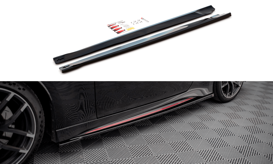 Maxton Design NI-370Z-NISMO-SD2T Side Skirts Diffusers V.2 Nissan 370Z Nismo Facelift | Duco Car Parts UK Car Parts