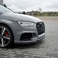 Maxton Design Audi RS3 8V FL Sedan Front Splitter V.1