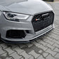 Maxton Design Audi RS3 8V FL Sedan Front Splitter V.1
