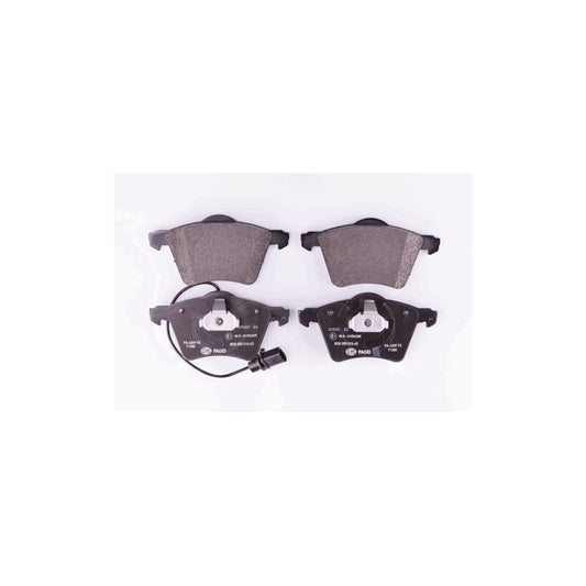 Hella 8DB 355 010 631 Brake Pad Set With Integrated Wear Warning Contact