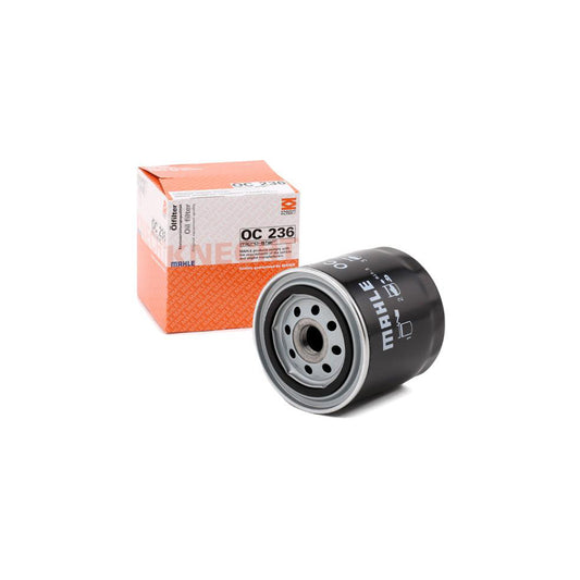 MAHLE ORIGINAL OC 236 Oil Filter Spin-on Filter, with one anti-return valve