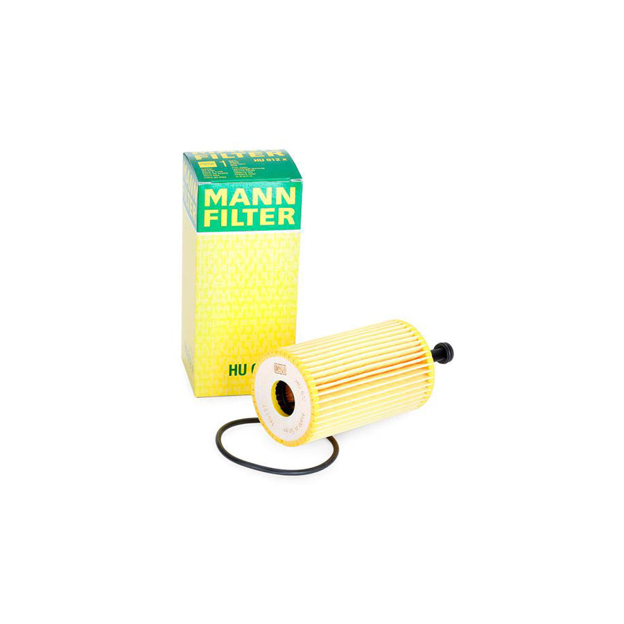 MANN-FILTER HU 612 x Oil Filter with seal, Filter Insert