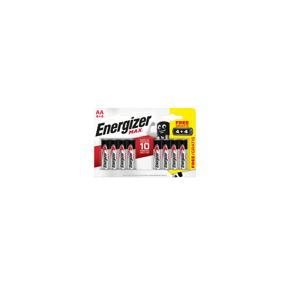 ENERGIZER Max Alk AA BP8 4+4
