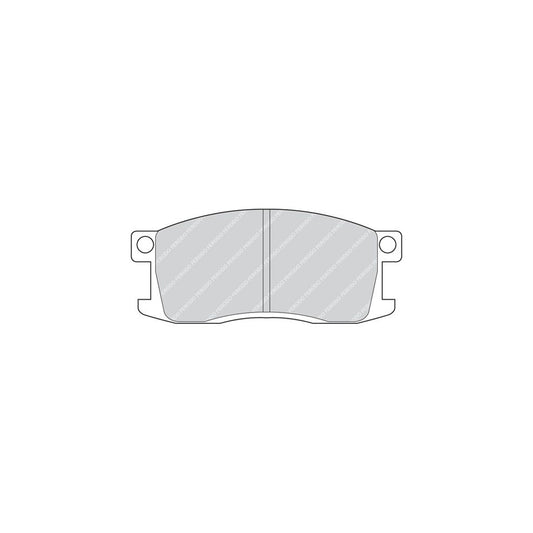 Ferodo Premier Fdb198 Brake Pad Set Not Prepared For Wear Indicator