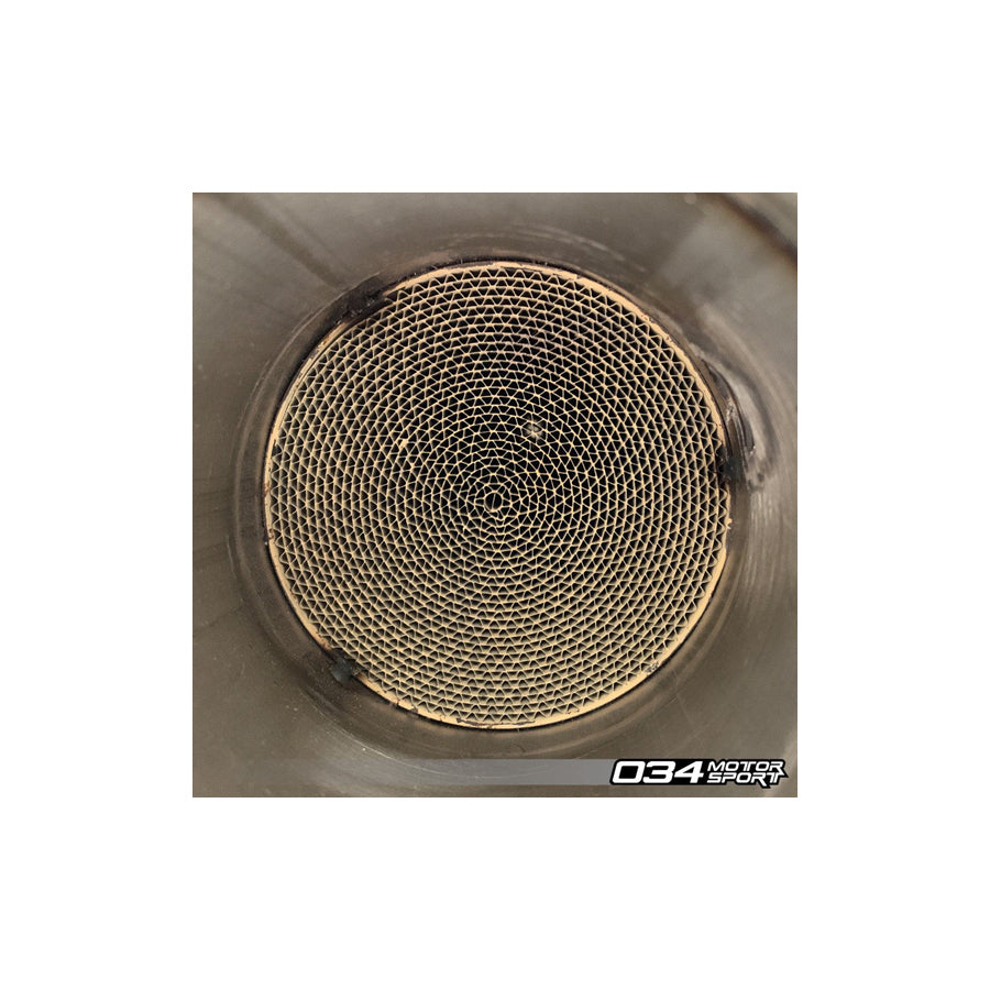 034Motorsport Audi B8 B8.5 2.0 TFSI LHD High Flow Racing Catalytic Converter Downpipe (A4, A5, Q5 & All Road)
