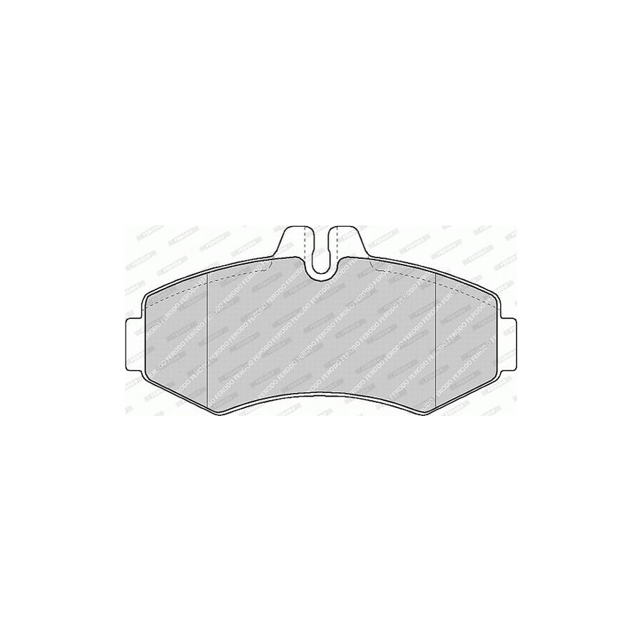 Ferodo Premier Eco Friction Fvr1304 Brake Pad Set Prepared For Wear Indicator Without Accessories