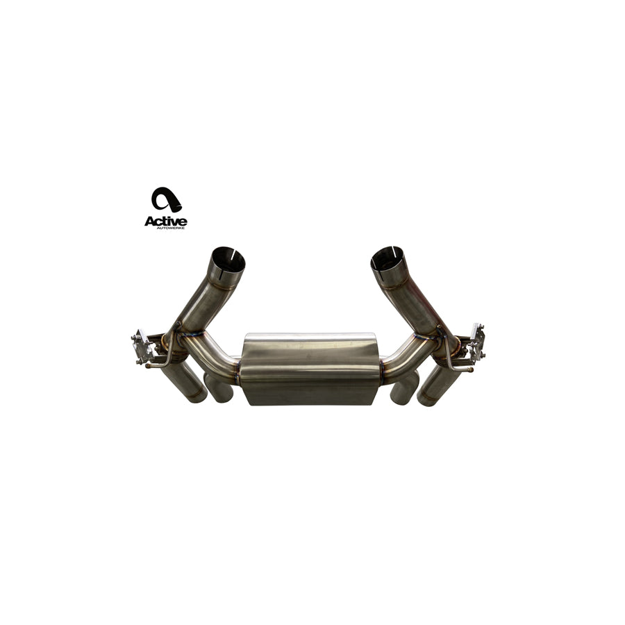 Active Autowerke BMW F87 LCI M2 Competition Valved Rear Axle-Back Exhaust