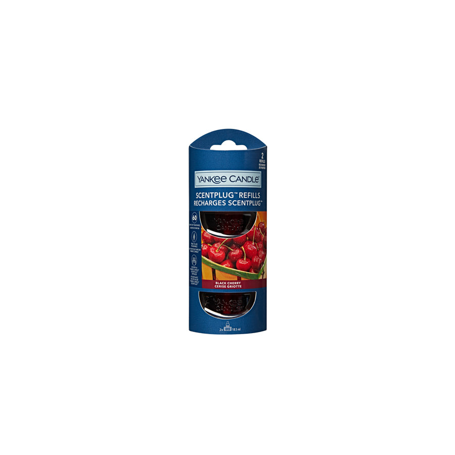 Yankee Candle Scent Plug Twin Pack Refills Car Air Freshener - Black Cherry