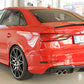 Rieger 00056824 Audi 8V A3 Rear Diffuser for Twin Tailpipe Left -  Matte Black