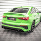 Maxton Design Audi RS3 Sedan 8Y Central Rear Splitter