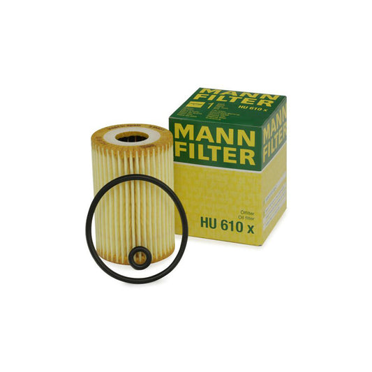 MANN-FILTER HU 610 x Oil Filter with seal, Filter Insert