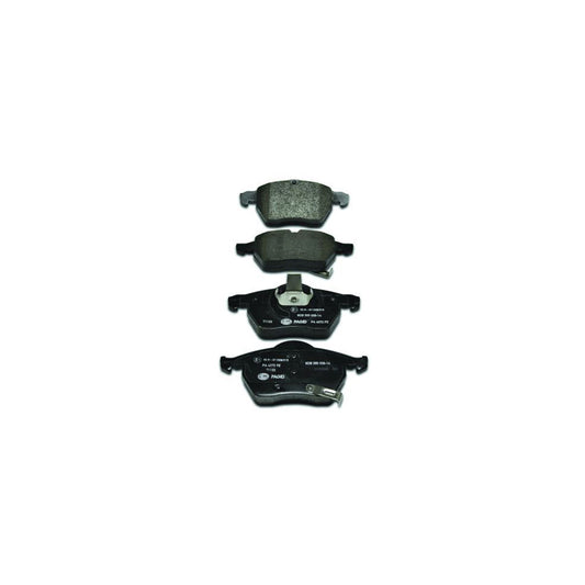 Hella 8DB 355 008 141 Brake Pad Set With Acoustic Wear Warning