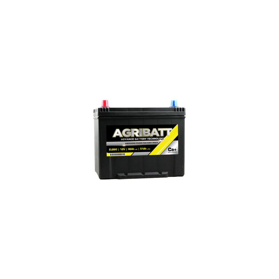 AgriBatt ELB60 Heavy Duty Electric Fence Battery 12V 51Ah c100