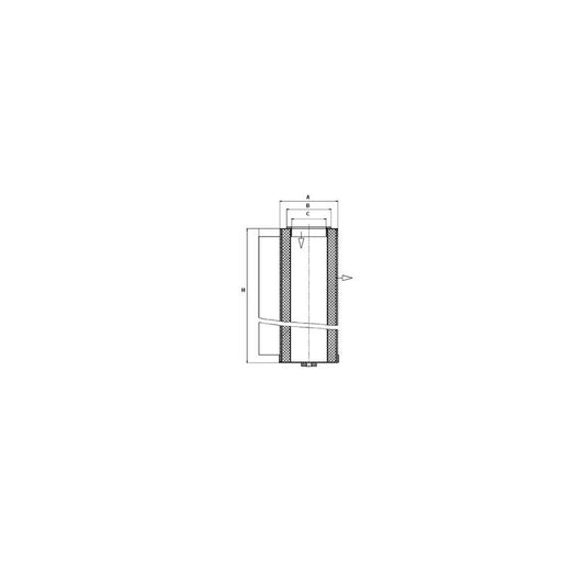 MANN-FILTER C 17 021 Air Filter Filter Insert