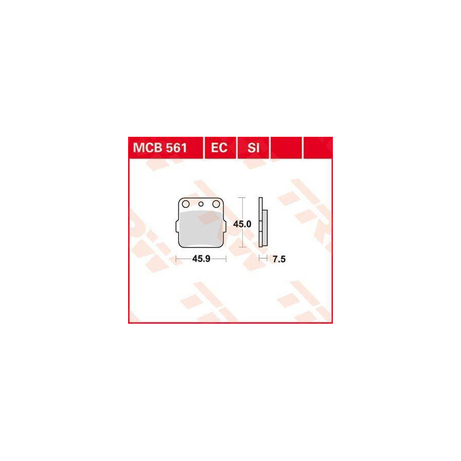 TRW Sinter Offroad Mcb561Si Brake Pad Set
