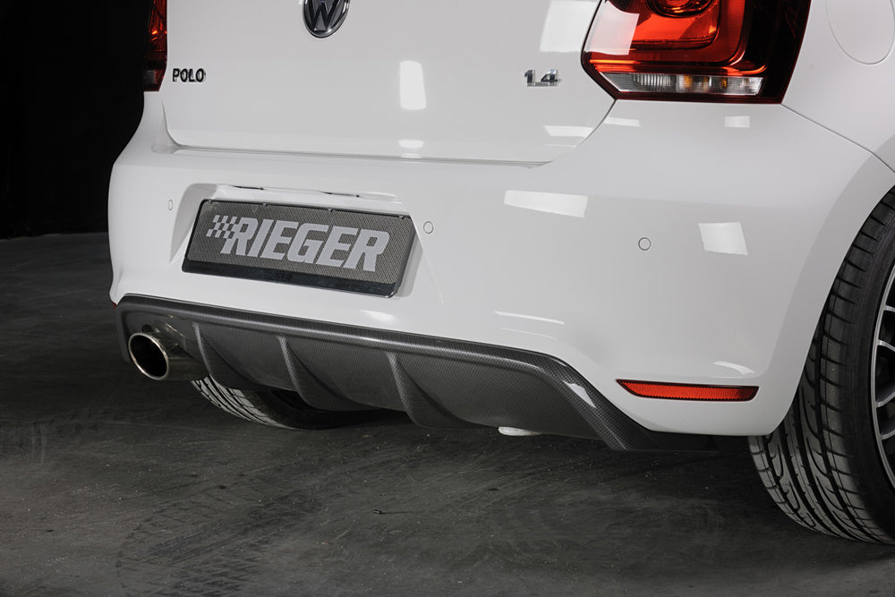 Rieger 00099867 VW 6R Mk6 Polo Rear Diffuser