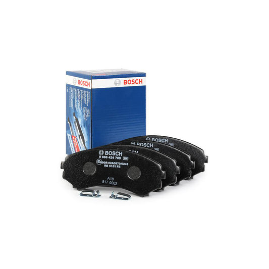 Bosch 0986424709 Brake Pad Set With Acoustic Wear Warning BP422