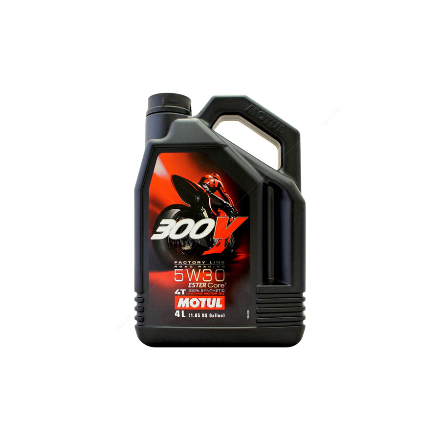 Motul 300V 4T Factory Line 5w-30 Ester Synthetic Racing Motorcycle Engine Oil 4l