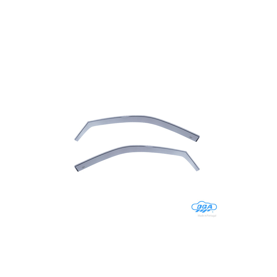 DGA 17027 Wind deflectors for NISSAN X-Trail (T30) Arrow direction, Front, inner