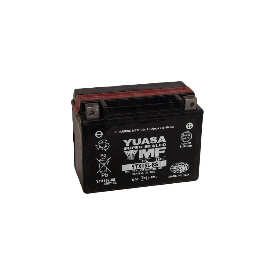 Yuasa YTX15L-BS 12v VRLA Motorbike & Motorcycle Battery
