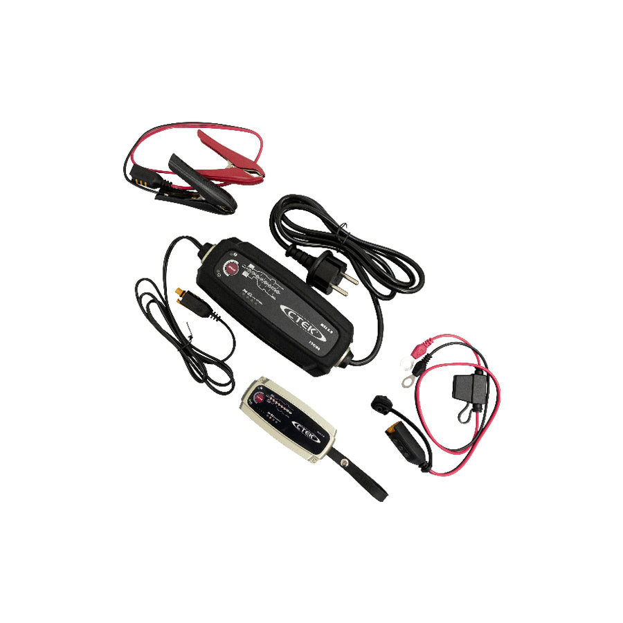 CTEK MXS 5.0 40-357 Battery Charger with jump starter, 5.0A, 12V, 14.4, 14.7, 15.8V, 2V