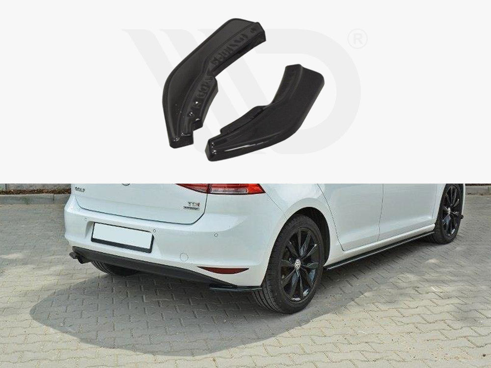 Maxton Design VW-GO-7-RSD1T Rear Side Splitters VW Golf MK7 Standard | Duco Car Parts UK Car Parts
