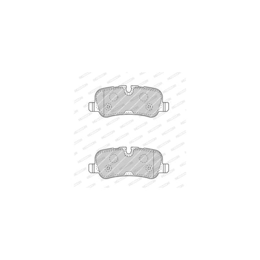 Ferodo Premier Fdb4105 Brake Pad Set Prepared For Wear Indicator With Accessories