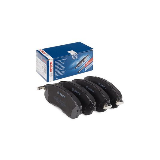 Bosch 0986494572 Brake Pad Set With Acoustic Wear Warning With Anti Squeak Plate BP1493