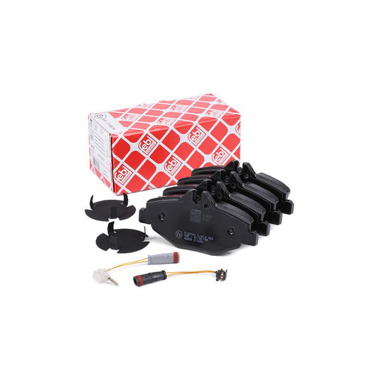 Febi Bilstein 16452 Brake Pad Set Front Axle Incl Wear Warning Contact With Attachment Material