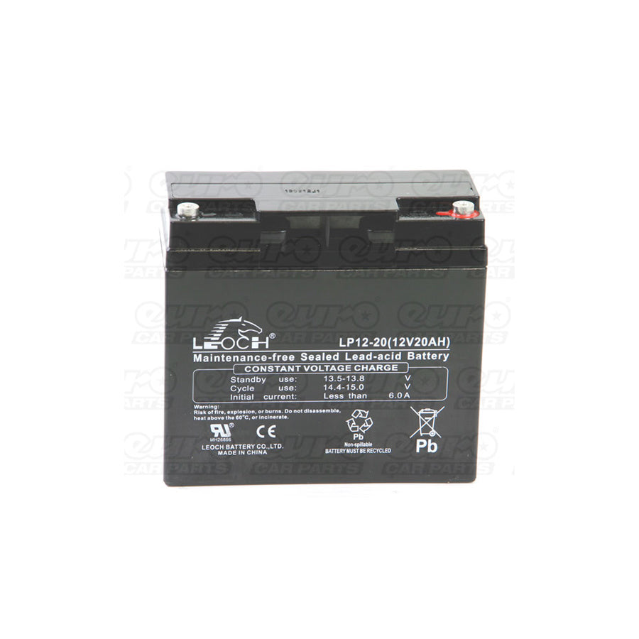 Leoch VRLA Sealed Battery - 12V 20Ah