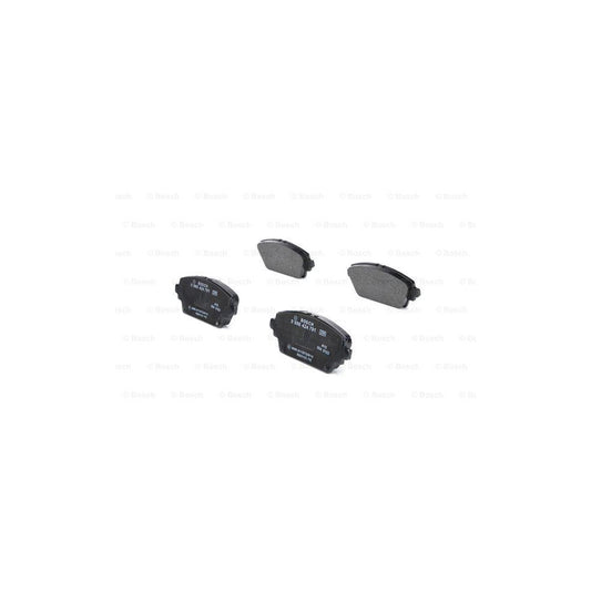 Bosch 0986424791 Brake Pad Set With Anti Squeak Plate BP932