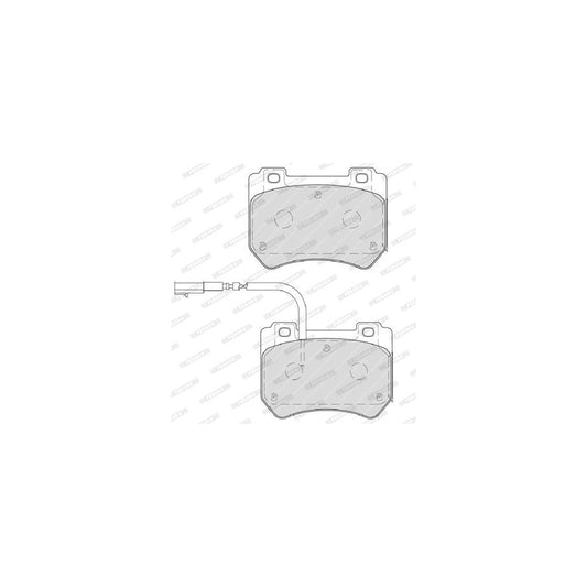 Ferodo Premier Fdb4206 Brake Pad Set Incl Wear Warning Contact Without Accessories